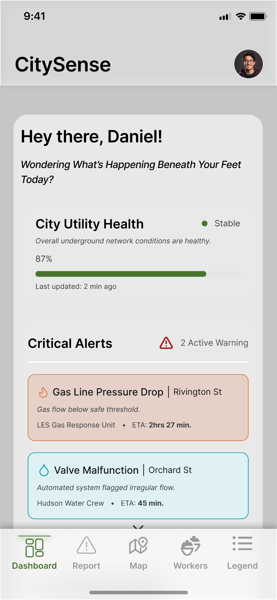 Dashboard Design