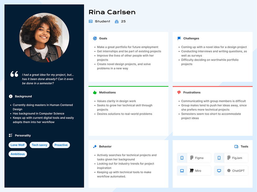 User Persona 2 - The Collaborative Learner