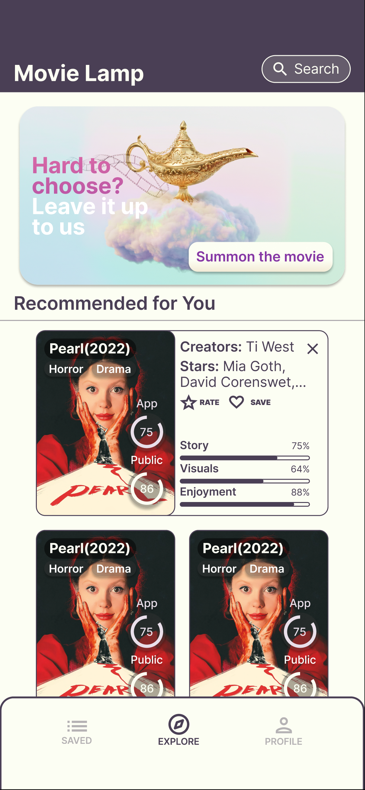 Movie Lamp Platform Overview